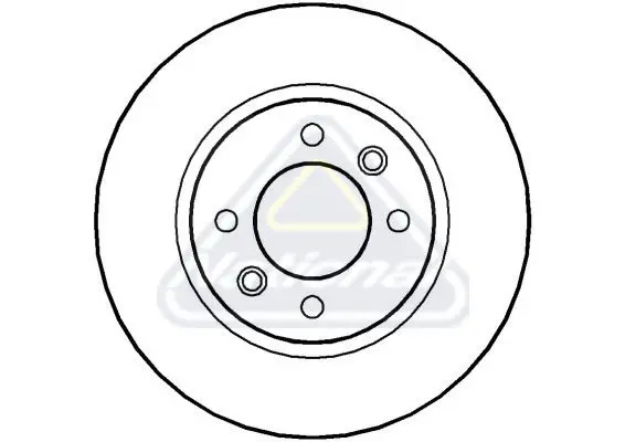 Handler.Part Brake disc NATIONAL NBD424 1