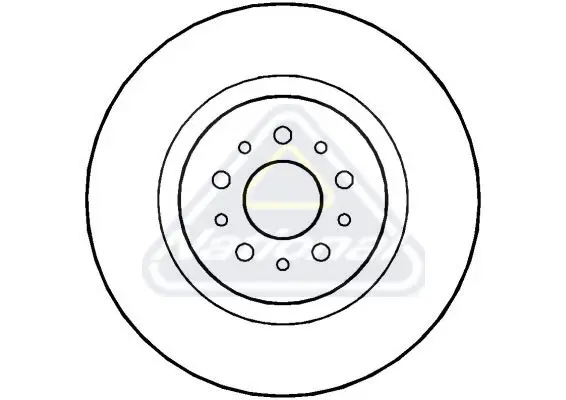 Handler.Part Brake disc NATIONAL NBD916 1