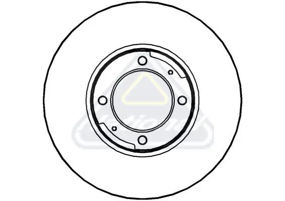 Handler.Part Brake disc NATIONAL NBD751 1