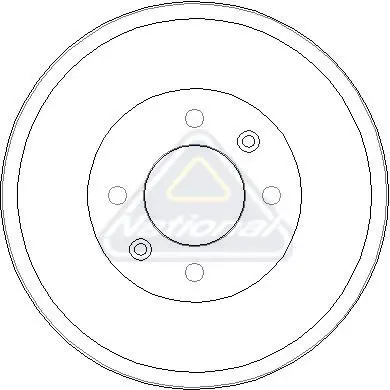 Handler.Part Brake drum NATIONAL NDR036 1