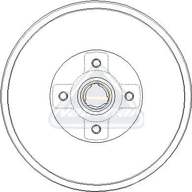 Handler.Part Brake drum NATIONAL NDR070 1