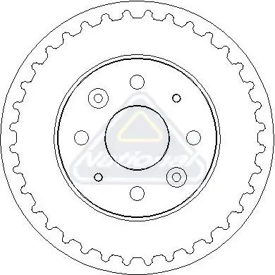 Handler.Part Brake drum NATIONAL NDR232 1