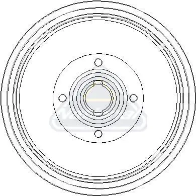 Handler.Part Brake drum NATIONAL NDR252 1