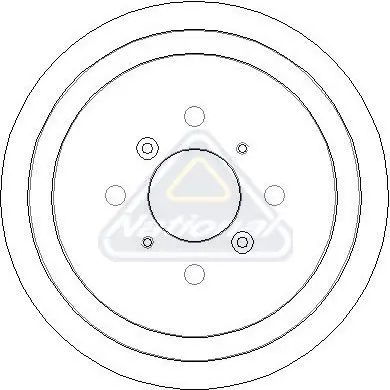 Handler.Part Brake drum NATIONAL NDR264 1