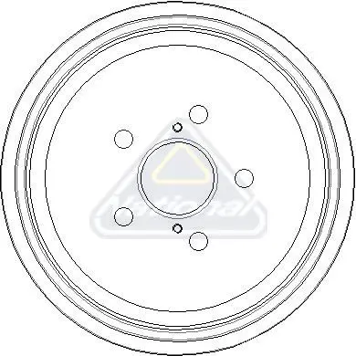 Handler.Part Brake drum NATIONAL NDR320 1