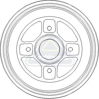 Handler.Part Brake drum NATIONAL NDR335 1