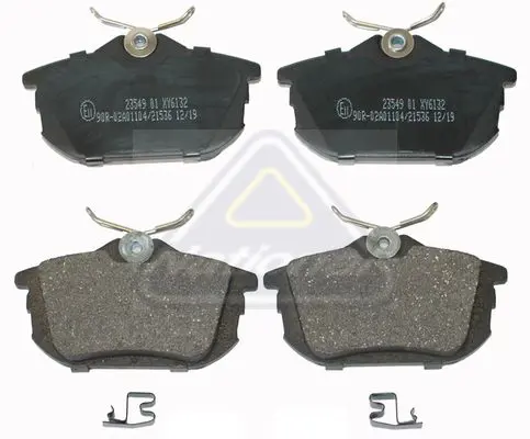 Handler.Part Brake pad set, disc brake NATIONAL NP2041 1