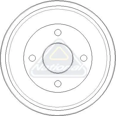 Handler.Part Brake drum NATIONAL NDR007 1