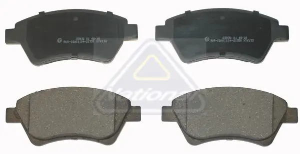 Handler.Part Brake pad set, disc brake NATIONAL NP2143 1