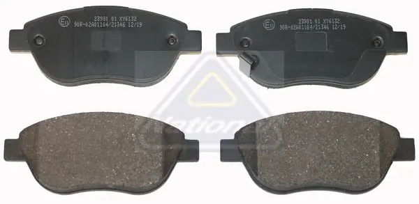 Handler.Part Brake pad set, disc brake NATIONAL NP2527 1