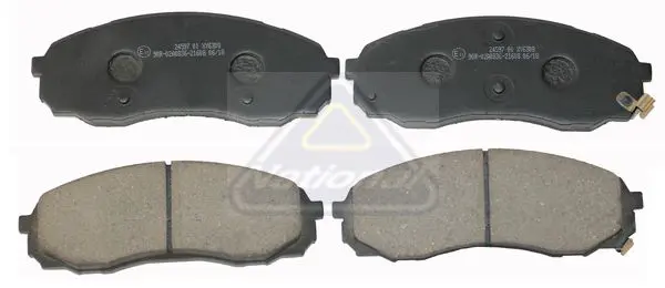 Handler.Part Brake pad set, disc brake NATIONAL NP2528 1