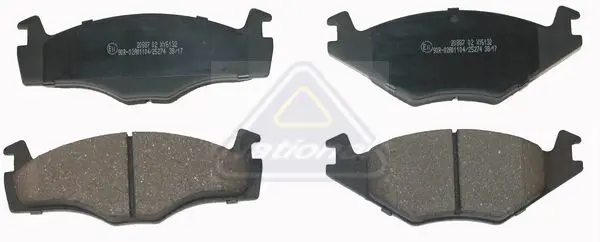 Handler.Part Brake pad set, disc brake NATIONAL NP2657 1