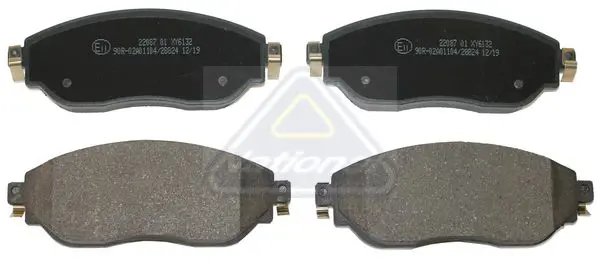 Handler.Part Brake pad set, disc brake NATIONAL NP2700 1