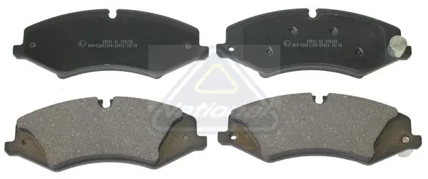 Handler.Part Brake pad set, disc brake NATIONAL NP2705 1