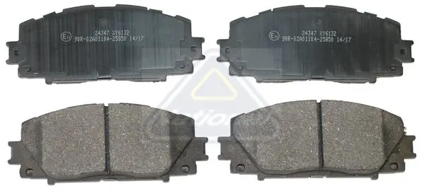 Handler.Part Brake pad set, disc brake NATIONAL NP2718 1