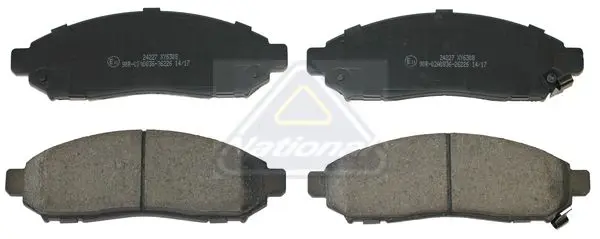 Handler.Part Brake pad set, disc brake NATIONAL NP2730 1