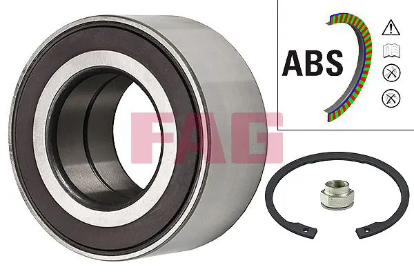 Handler.Part Wheel bearing kit FAG 713690700 1