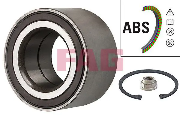 Handler.Part Wheel bearing kit FAG 713627040 1