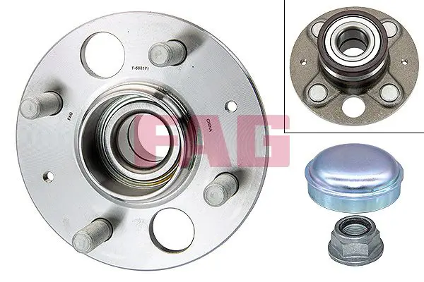 Handler.Part Wheel bearing kit FAG 713627090 1