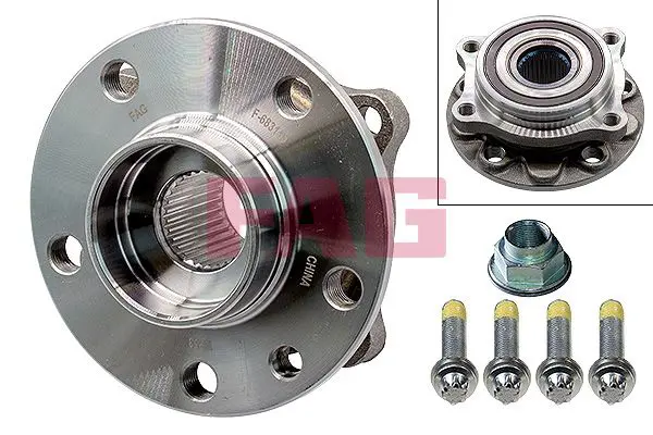 Handler.Part Wheel bearing kit FAG 713606380 1