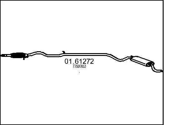 Handler.Part End silencer MTS 0161272 1