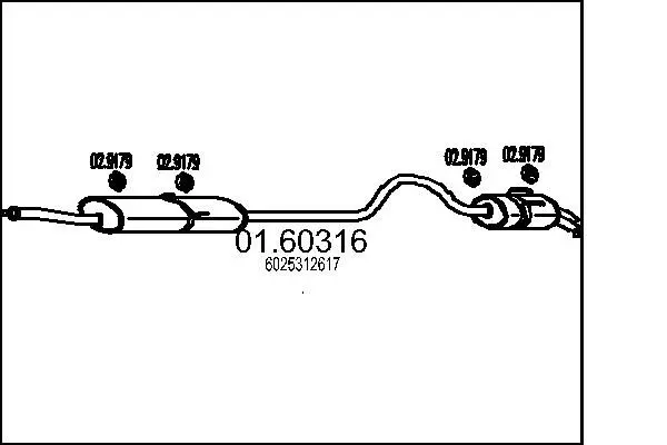 Handler.Part End silencer MTS 0160316 1