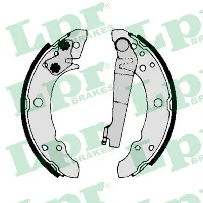 Handler.Part Brake shoe set LPR 00140 1