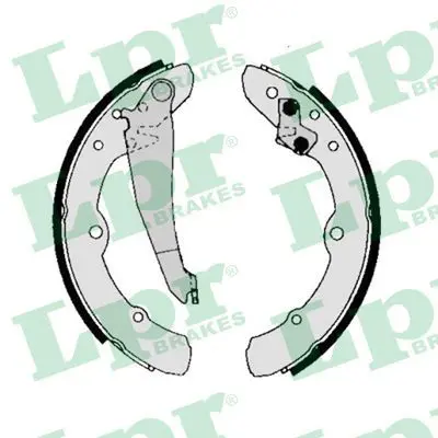 Handler.Part Brake shoe set LPR 00150 1