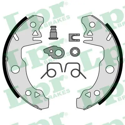 Handler.Part Brake shoe set LPR 00521 1