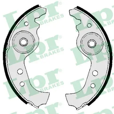 Handler.Part Brake shoe set LPR 00890 1