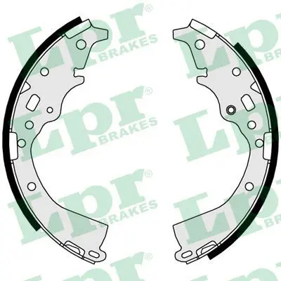 Handler.Part Brake shoe set LPR 01033 1