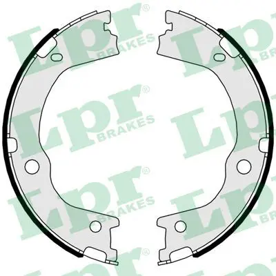 Handler.Part Brake shoe set, parking brake LPR 01047 1