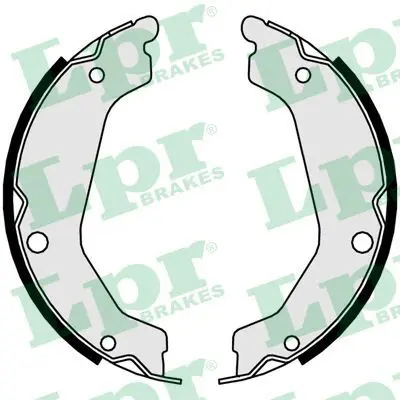 Handler.Part Brake shoe set, parking brake LPR 01077 1