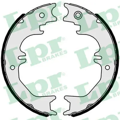 Handler.Part Brake shoe set, parking brake LPR 01084 1