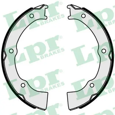 Handler.Part Brake shoe set, parking brake LPR 01092 1