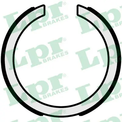 Handler.Part Brake shoe set, parking brake LPR 01095 1