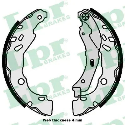 Handler.Part Brake shoe set LPR 01111 1