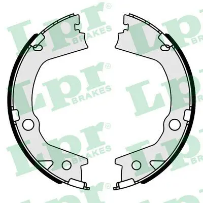 Handler.Part Brake shoe set, parking brake LPR 01136 1