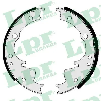 Handler.Part Brake shoe set LPR 04330 1