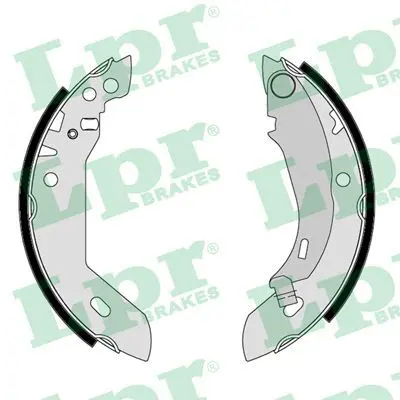 Handler.Part Brake shoe set LPR 04480 1