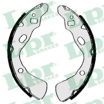 Handler.Part Brake shoe set LPR 05680 1