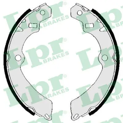 Handler.Part Brake shoe set LPR 05710 1