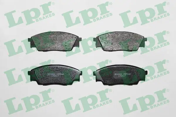 Handler.Part Brake pad set, disc brake LPR 05P049 1