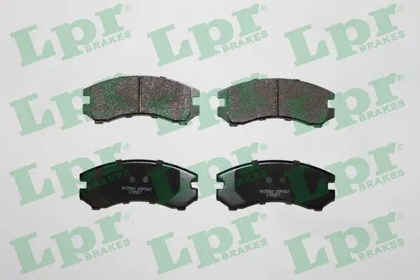 Handler.Part Brake pad set, disc brake LPR 05P087 1