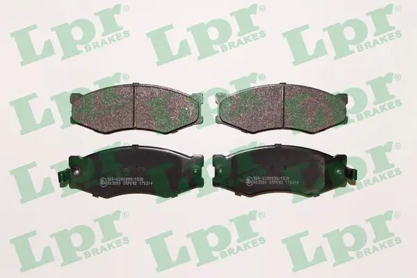 Handler.Part Brake pad set, disc brake LPR 05P092 1