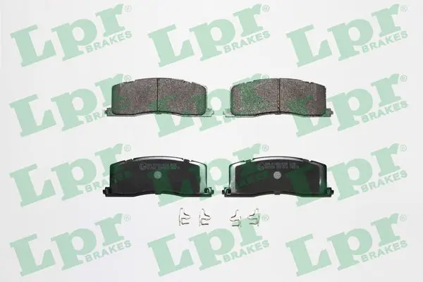 Handler.Part Brake pad set, disc brake LPR 05P1013 1