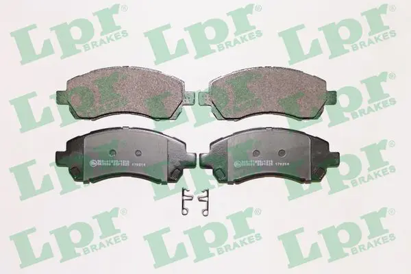 Handler.Part Brake pad set, disc brake LPR 05P1025 1