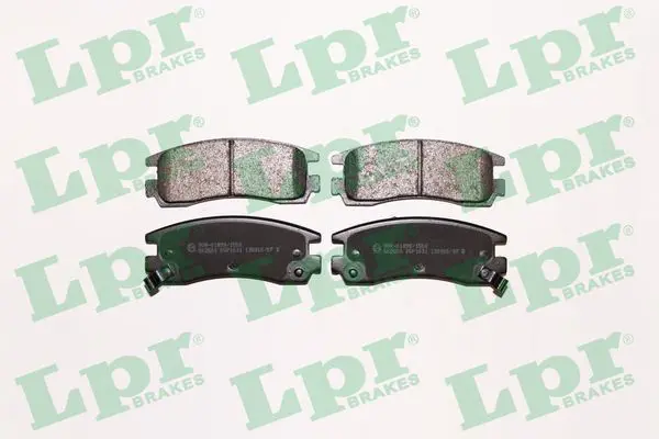 Handler.Part Brake pad set, disc brake LPR 05P1031 1