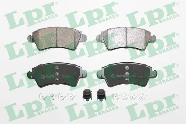 Handler.Part Brake pad set, disc brake LPR 05P1105 1