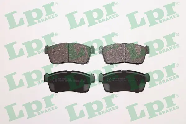 Handler.Part Brake pad set, disc brake LPR 05P1110 1